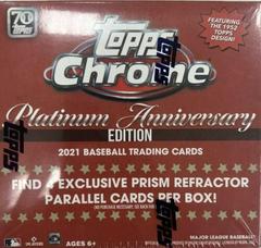Blaster Box Baseball Cards 2021 Topps Chrome Platinum Anniversary Prices