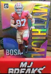 Nick Bosa [Gold] #M-19 Football Cards 2019 Donruss Optic Mythical Prices