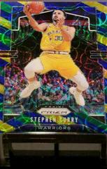 Stephen Curry [Blue, Yellow, Green] Basketball Cards 2019 Panini Prizm Prices