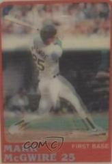 Mark McGwire Baseball Cards 1988 Sportflics Prices