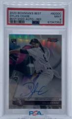 Dylan Cease [Refractor] #DC Baseball Cards 2020 Bowman's Best of 2020 Autographs Prices