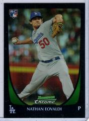 Nathan Eovaldi [Refractor] #79 Baseball Cards 2011 Bowman Chrome Draft Prices