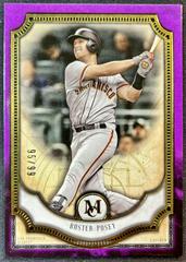 Buster Posey [Amethyst] #24 Baseball Cards 2018 Topps Museum Collection Prices
