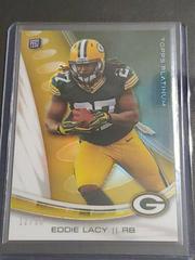 Eddie Lacy [Gold Refractor] #150 Football Cards 2013 Topps Platinum Prices