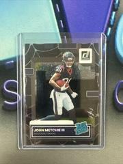John Metchie III [Black] Football Cards 2022 Panini Clearly Donruss Prices