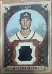 Kyle Wright Baseball Cards 2023 Topps Allen & Ginter Relics B Prices