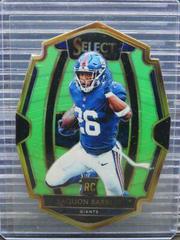 Saquon Barkley [Green Prizm Die-Cut] #105 Football Cards 2018 Panini Select Prices