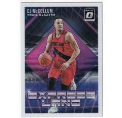 CJ McCollum #8 Basketball Cards 2018 Panini Donruss Optic Express Lane Prices