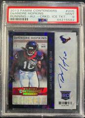 DeAndre Hopkins [Catching Autograph Cracked Ice Ticket] #205 Football Cards 2013 Panini Contenders Prices