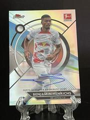 Benjamin Henrichs #BCA-BH Soccer Cards 2022 Topps Finest Bundesliga Autographs Prices