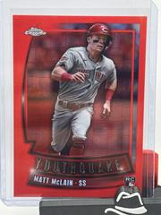 Matt McLain [Red] #YQ-97 Baseball Cards 2023 Topps Chrome Youthquake Prices
