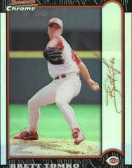 Brett Tomko [Refractor] #59 Baseball Cards 1999 Bowman Chrome Gold Prices