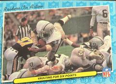Raiders in Action [Vaulting for Six Points] #39 Football Cards 1986 Fleer Team Action Prices