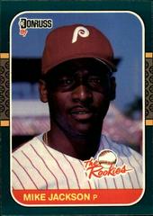 Mike Jackson #36 Baseball Cards 1987 Donruss Rookies Prices