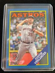 Justin Verlander [Blue] #T88-13 Baseball Cards 2023 Topps Silver Pack 1988 35th Anniversary Prices