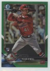 Tyler O'Neill [Green Refractor] Baseball Cards 2018 Bowman Chrome Prices