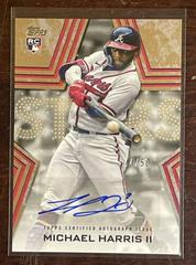 Michael Harris II [Gold] #BSA-MHA Baseball Cards 2023 Topps Series 2 Stars Autographs Prices