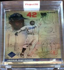 Jackie Robinson [Rainbow Foil] Baseball Cards 2021 Topps Project 70 Prices