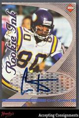 Cris Carter Football Cards 1998 Collector's Edge 1st Place Rookie Ink Prices