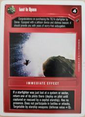 Lost In Space [Revised] Star Wars CCG Dagobah Prices