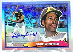 Dave Winfield [Autograph] #88BF-23 Baseball Cards 2022 Topps Archives 1988 Big Foil Prices