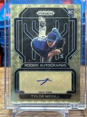 Tylor Megill [Gold Prizm] #RA-TM Baseball Cards 2022 Panini Prizm Rookie Autographs Prices