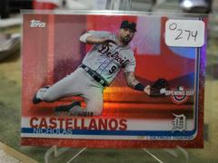 Nicholas Castellanos [Red Foil] #11 Baseball Cards 2019 Topps Opening Day Prices