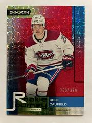Cole Caufield [Red] Hockey Cards 2021 Upper Deck Synergy Rookie Journey Away Prices