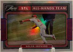 Nolan Arenado Baseball Cards 2022 Panini Three and Two All Hands Team Prices