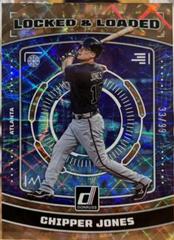 Chipper Jones [Gold] #LL3 Baseball Cards 2023 Panini Donruss Locked and Loaded Prices