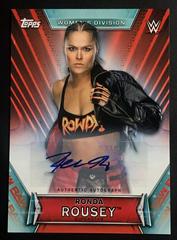 Ronda Rousey #A-RR Wrestling Cards 2019 Topps WWE Women's Division Autographs Prices