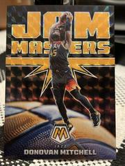Donovan Mitchell [Orange Fluorescent] #7 Basketball Cards 2021 Panini Mosaic Jam Masters Prices