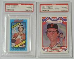 Jack Clark #57 Baseball Cards 1980 Kellogg's Prices