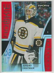 Jeremy Swayman [Red] Hockey Cards 2021 Upper Deck Synergy Prices