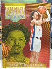 Cade Cunningham [Asia Red Yellow] #25 Basketball Cards 2021 Panini Illusions Intriguing Players Prices