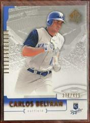 Carlos Beltran #77 Baseball Cards 2004 SP Authentic Prices