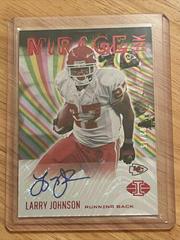 Larry Johnson [Red] Football Cards 2021 Panini Illusions Mirage Ink Autographs Prices