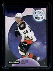 Trevor Zegras [Pink] #LN-TZ Hockey Cards 2022 Upper Deck Synergy Light Up The Night Prices