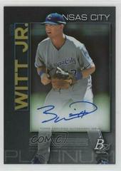 Bobby Witt Jr. [Autograph] #TOP-25 Baseball Cards 2020 Bowman Platinum Top Prospects Prices