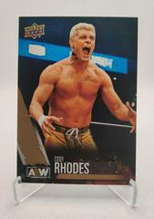 Cody Rhodes [Gold] #1 Wrestling Cards 2021 Upper Deck AEW Prices