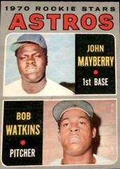 Astros Rookies [J. Mayberry/B. Watkins] #227 Baseball Cards 1970 O Pee Chee Prices