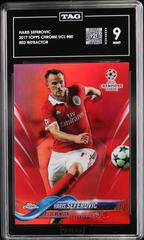Haris Seferovic [Red Refractor] Soccer Cards 2017 Topps Chrome UEFA Champions League Prices