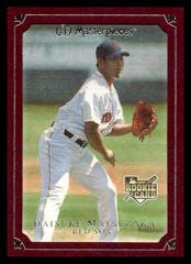 Daisuke Matsuzaka [Pinot Red] #27 Baseball Cards 2007 Upper Deck Masterpieces Prices