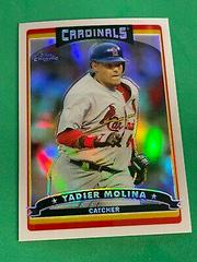 Yadier Molina [Refractor] Baseball Cards 2006 Topps Chrome Prices