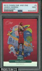 James Harden Basketball Cards 2019 Panini One and One Downtown Prices