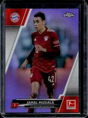 Jamal Musiala [Purple Refractor] Soccer Cards 2021 Topps Chrome Bundesliga Prices