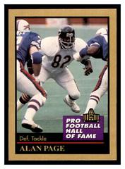 Alan Page #113 Football Cards 1991 Enor Pro HOF Prices