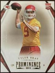 Tyler Bray Football Cards 2013 Panini Prominence Prices