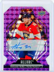 Aleksander Barkov [Purple Diamond Autograph Patch] #31 Hockey Cards 2022 Upper Deck Allure Prices