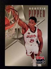Scottie Pippen #8 Basketball Cards 1996 Skybox Texaco USA Prices